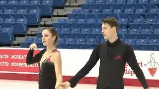 Victoria Verrelli & Emile Couture NOVICE DANSE (CTNSC 2019)