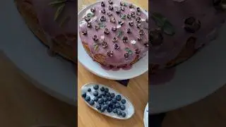 Blauberry yaban Mersinli kek tarifi yorumda #food #kek