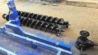 SIX CYLINDER POST HOLE DIGGER DISPATCH TO REDHILLS CHENNAI MFG BY AMAR INDUSTRIES 7534974125