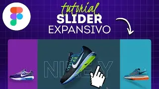 Slider Expansivo Interativo | Tutorial Figma