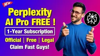 Get Perplexity Pro for FREE | Claim 1-Year FREE Subscription | GPT 5, Claude 4, Grok 4 & Gemini Pro