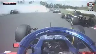 F1 2018 Spain Big Crash