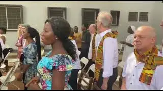 Some Whites Singing African Songs | 90th birthday of Archbishop Kwasi Sarpong (Emeritus)