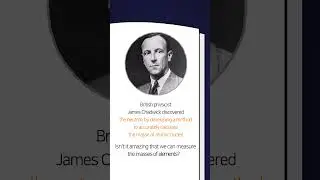 📔 KHNP Historical figures in Nuclear Science｜Part 4 : James Chadwick #shorts