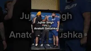 Джуджхар &laquo;Тигр&raquo; Сингх сражается с Анатолием &laquo;Кракеном&raquo; Галушкой. POWER SLAP 16