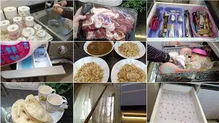 تنضيفات رمضان 🌛 حد يخرجنا من المطبخ 🙆 لازم اخليه يليق باجمل شهر في السنه