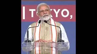 pm modi speech in Japan, Pm modi WhatsApp status, viral video