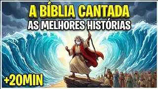 20 minutos de músicas bíblicas infantil para crianças | histórias bíblicas para crianças | Somos 1