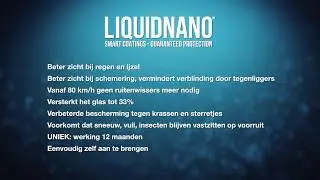 LIQUIDNANO&trade; - instructie aanbrengen product