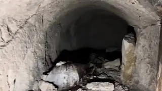 Scotts cave, Dover.   Urban exploration alone