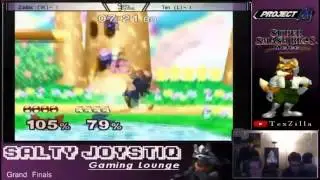 Salty Meteor Smash #3 Grand Finals: Zodiac(Falcon) Vs Ten(Marth, Fox)