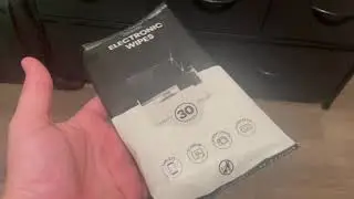 EVEO Electronic Wipes Review #ad