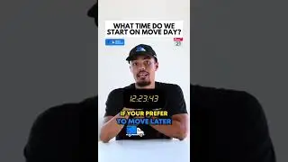 Removals Tips - What Time Do We Start On Moving Day