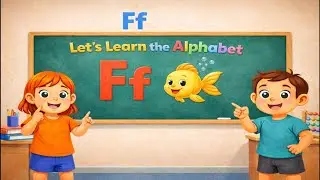 Learn the Letter F with Mimi | Alphabet F for Kids | Mimi English World