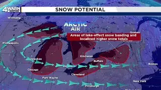 Metro Detroit weather forecast Jan. 29, 2026 -- 4 p.m. Update