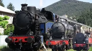 Double-traction et 140-C-27 au Train à Vapeur des Cévennes