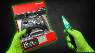 Unboxing a Xbox 360 Wireless Controller for windows!