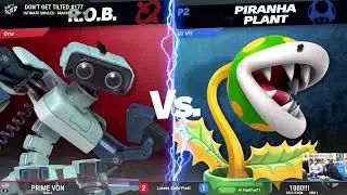 Piranha Plant/Steve vs R.O.B. (1000!!! vs Prime Von) - DGT #177 (12/8/25) - 2-3