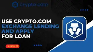 How to Use Crypto.com Exchange Lending and Apply for a Loan !