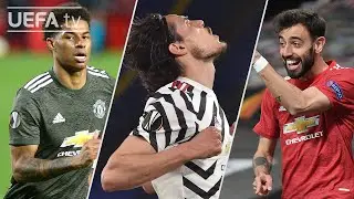 RASHFORD, CAVANI, FERNANDES: MAN. UNITED All 2020/21 #UEL Goals!