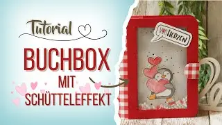 Tutorial - Buchbox  - 00633 - mit Sch&uuml;tteleffekt - Watch me craft