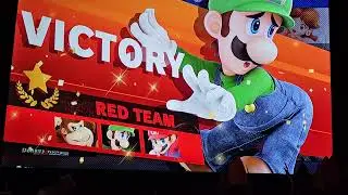 Super Smash Bros gameplay. Squad strike and custom smash!