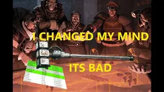 The Thunderhammer is Bad - A Brief Discussion  - Darktide