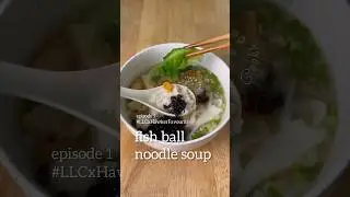 Hawker Street Food Favourite ~ Fishball Noodle Soup 鱼丸粉 ~ Highly requested recipe from you guys !