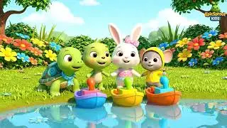 English | The Floating Paper Boats | The Floating Paper Boats | kids song