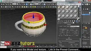 3Ds Max Tutorials: Modeling a Cup and Plate with Texturing