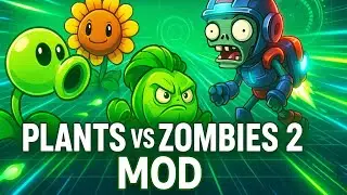 Plantas vs Zombies 2 MOD APK 12.4.1 Android 2025 | Todo desbloqueado y versi&oacute;n actualizada full
