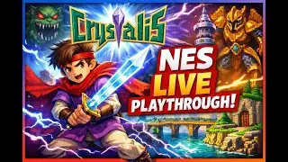 🔴🎮 Crystalis NES | Live Retro RPG Playthrough