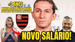 CHOCANTE! VEJA QUANTO FILIPE LUIS VAI GANHAR NO FLAMENGO