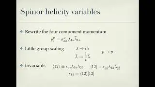 Theory developments on Amplitudes - Lecture 2