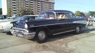 Bernard's 1957 Chevrolet Bel-Air in Onyx Black - The Classics
