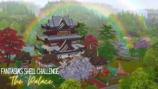 Fantasims' Shell Challenge: The Palace | Sims 4| Speed build | No CC