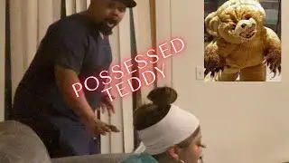 POSSESSED TEDDY BEAR PRANK🧸‼️(VLOGTOBER DAY#14)#teddybear #prank #vlogtober