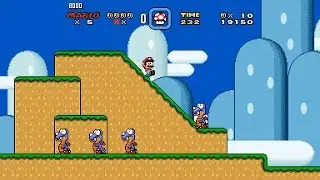 SNES Super Mario World (Widescreen 16:9 bsnes-HD b5)