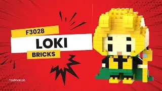 Mini Loki Building Blocks (F3028) | Easy Step-by-Step Tutorial