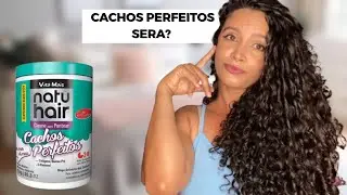 Testei o creme Cachos Perfeitos Natu Hair