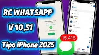 RC WHATSAPP ESTILO IOS V10.51 EN DICIEMBRE  DESDE CERO + CONFIGURACI&Oacute;N ✅✅
