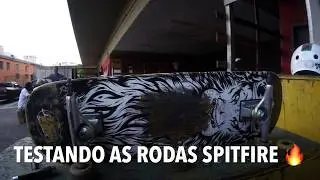 Testando as rodas spitfire formula four ....