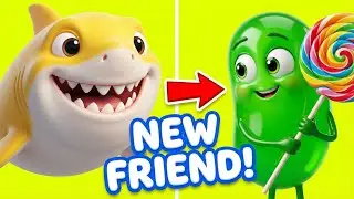 Baby Shark & Finger Family + Jelly Bean Story! 🍬 | Best Nursery Rhymes Compilation for Kids 2025