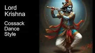 AI-generated, Cossack Dance style Sri Krishna Music 6