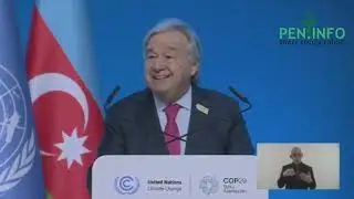 COP29 UN Secretary-General Ant&oacute;nio Guterres Speech | #COP29 | UN Climate Change | peninfo | #nature