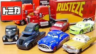 【カーズトミカ】待望の「ファビュラス ドック・ハドソン」ついに登場！12月新発売の7台を一挙レビュー：キャンディカラーのマックRRCタイプも凄すぎる