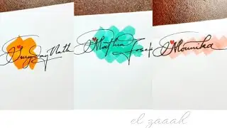 Signature Style Name Compilation Part1: Subscribers' Names👍 ||Requested Names ✅✒️