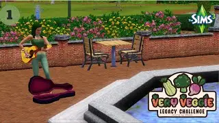 I started The Verry Veggie Challenge in The Sims 3 ||Long Play ||No Commentary||