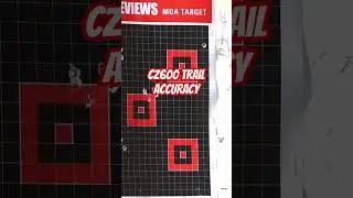 CZ 600 Trail Accuracy #ozziereviews #cz600 #cz #czrifle #223 #223rem #accuracy #accuracytest #cz457