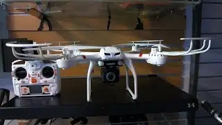 CRASHED MY NEW DRONE!!